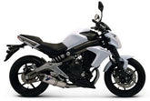 Termignoni 2X1 Street CARBON CAP, STAINLESS STEEL, HOMOLOGATED KAWASAKI ER 6n (2012-2016) | K072080IO