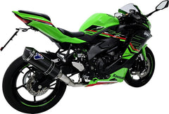 COMPLETE SYSTEM + SLIP ON SR0109440ICC, COMPLETE RACING SYSTEM, STAINLESS STEEL, CARBON
