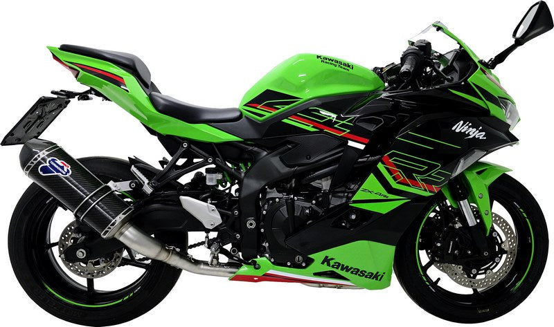 COMPLETE SYSTEM + SLIP ON SR0109440ICC, COMPLETE RACING SYSTEM, STAINLESS STEEL, CARBON