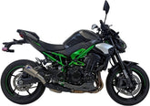 LINK PIPE + SILENCER GP2R TITANIUM, LINK PIPE + SLIP ON + HEATSHIELD, STAINLESS STEEL, TITANIUM