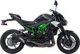 LINK PIPE + SILENCER GP2R BLACK TITANIUM, LINK PIPE + SLIP ON + HEATSHIELD, STAINLESS STEEL, BLACK TITANIUM