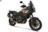 Termignoni Slip On-Homologated Exhaust Stainless Steel Titanium Black | KT1908040IBC