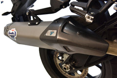 Termignoni Slip On-Homologated Exhaust Stainless Steel Titanium Matt Grey | KT1908040IIC