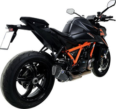 EURO 5 HOMOLOGATED SLIP ON, SLIP ON, STAINLESS STEEL, BLACK TITANIUM