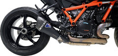 EURO 5 HOMOLOGATED SLIP ON, SLIP ON, STAINLESS STEEL, BLACK TITANIUM