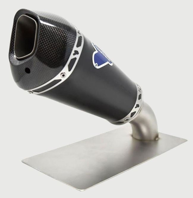 LINK PIPE + SILENCER CONICAL BLACK, LINK PIPE + SLIP ON , TITANIUM, CARBON