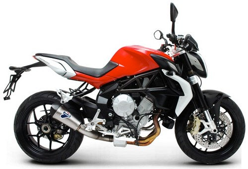 Termignoni SLIP ON, STAINLESS STEEL, HOMOLOGATED MV AGUSTA BRUTALE B3 675-800 RIVALE (2012-2019) | MV09080TV
