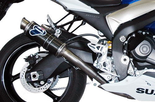 Termignoni SLIP ON, STAINLESS STEEL, HOMOLOGATED SUZUKI GSX-R 1000 (2009-2011) | S062080CR
