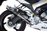 Termignoni SLIP ON, STAINLESS STEEL, HOMOLOGATED SUZUKI GSX-R 1000 (2009-2011) | S062080CR