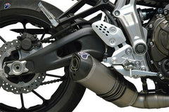Termignoni 2X1 Street, STAINLESS STEEL YAMAHA MT07 / XSR700 (2014-2019) | Y104090TV