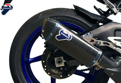 Termignoni SLIP ON, TITANIUM CuNb, HOMOLOGATED YAMAHA YZF R1 (2015-2019) | Y106080CFT