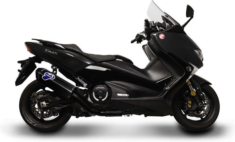 Termignoni Complete exhaust Black Edition TITANIUM BLACK for Yamaha Tmax 530 17-19, Tmax 560 20-22 | Y11309000BNC