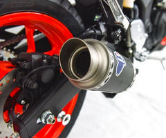 TERMIGNONI GP CLASSIC SLIP ON STAINLESS STEEL, sleeve: CARBON | Y120094SO05