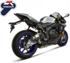 TERMIGNONI GP CLASSIC SLIP ON STAINLESS STEEL, sleeve: CARBON | Y122094SO05