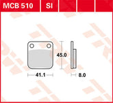 TRW BRAKE PAD TRW MCB510SI | MCB510SI