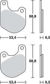 TRW BRAKE PAD TRW MCB511 | MCB511