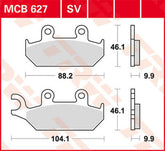 TRW BRAKE PAD TRW MCB627 | MCB627