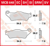 TRW BRAKE PAD TRW MCB648SH | MCB648SH