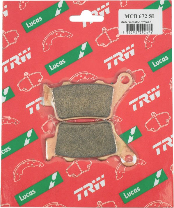 TRW BRAKE PAD TRW MCB672SI | MCB672SI