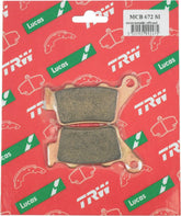 TRW BRAKE PAD TRW MCB672SI | MCB672SI