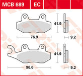 TRW BRAKE PAD TRW MCB689 | MCB689