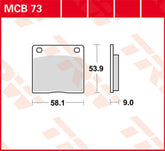 TRW BRAKE PAD TRW MCB73 | MCB73