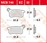 TRW BRAKE PAD ORGANIC OFFROAD | MCB740EC
