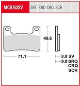 TRW BRAKE PAD TRW | MCB752TRQ