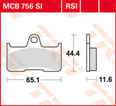 TRW BRAKE PAD TRW MCB756SI | MCB756SI