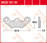 TRW BRAKE PAD TRW MCB761SI | MCB761SI