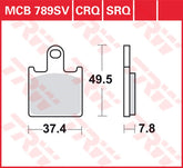 TRW BRAKE PAD TRW MCB789SV | MCB789SV