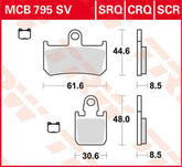 TRW BRAKE PAD TRW MCB795CRQ | MCB795CRQ