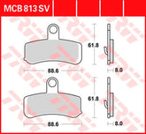 TRW BRAKE PAD TRW MCB813SV | MCB813SV