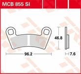 TRW BRAKE PAD SINTER OFFROAD | MCB855SI