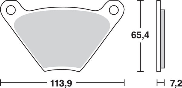 TRW BRAKE PAD TRW MCB97 | MCB97