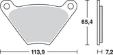 TRW BRAKE PAD TRW MCB97 | MCB97