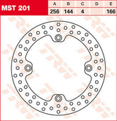 TRW ROTOR TRW MST201 | MST201