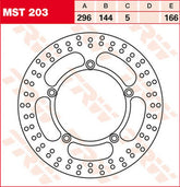 TRW ROTOR TRW MST203 | MST203