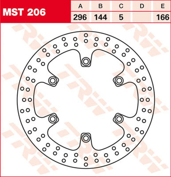TRW ROTOR TRW MST206 | MST206