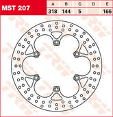 TRW ROTOR TRW MST207 | MST207