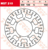 TRW ROTOR TRW MST210 | MST210