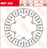 TRW ROTOR TRW MST232 | MST232