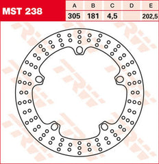 TRW ROTOR TRW MST238 | MST238