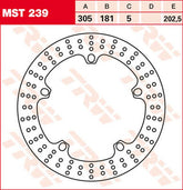 TRW ROTOR TRW MST239 | MST239