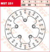 TRW ROTOR TRW MST251 | MST251