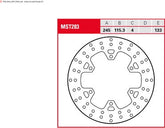 TRW ROTOR TRW | MST283