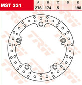 TRW ROTOR TRW MST331 | MST331