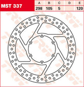 TRW ROTOR TRW MST337 | MST337