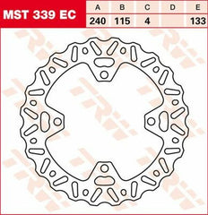 TRW BRAKE ROTOR FIX WAVE L/R | MST339EC