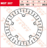 TRW ROTOR TRW MST357 | MST357